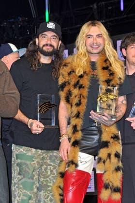 RADIO REGENBOGEN AWARD 2026. Tom und Bill Kaulitz ( Tokio Hotel ) anläßlich der Verleihung des Medienpreises aus Baden-Württemberg Radio Regenbogen Award am 10.04.2026 im Europapark Rust. 20260410MWI117068