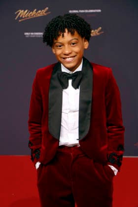 Michael , Weltpremiere auf dem Uber Platz, Berlin, 10.04.2026 Juliano Valdi bei der Weltpremiere des Kinofilms Michael auf dem Uber Platz in Berlin am 10.04.2026 Berlin Uber Platz Copyright: xAnitaxBuggex