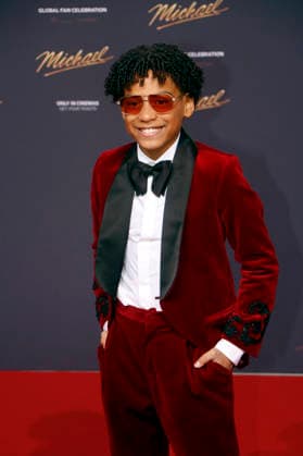 Michael , Weltpremiere auf dem Uber Platz, Berlin, 10.04.2026 Juliano Valdi bei der Weltpremiere des Kinofilms Michael auf dem Uber Platz in Berlin am 10.04.2026 Berlin Uber Platz Copyright: xAnitaxBuggex