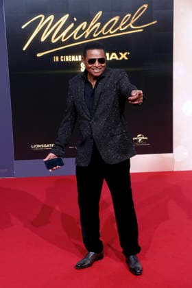 Michael , Weltpremiere auf dem Uber Platz, Berlin, 10.04.2026 Jackie Jackson bei der Weltpremiere des Kinofilms Michael auf dem Uber Platz in Berlin am 10.04.2026 Berlin Uber Platz Copyright: xAnitaxBuggex