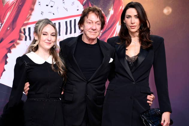 Jessica Branca, John Branca und Jenna Hurt bei der Premiere des Kinofilms Michael in der Uber Eats Music Hall. Berlin, 10.04.2026