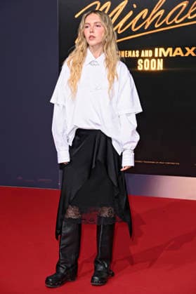 Lina Larissa Strahl bei der Premiere des Kinofilms Michael in der Uber Eats Music Hall. Berlin, 10.04.2026
