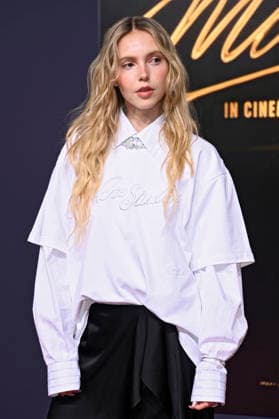 Lina Larissa Strahl bei der Premiere des Kinofilms Michael in der Uber Eats Music Hall. Berlin, 10.04.2026