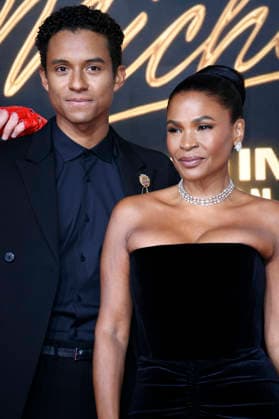 Jaafar Jackson und Nia Long bei der Premiere des Kinofilms Michael in der Uber Eats Music Hall. Berlin, 10.04.2026