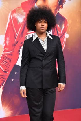 Sekou bei der Internationalen Premiere im Rahmen der Global Fan Celebration zu MICHAEL in Berlin am 10.04.2026