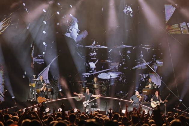 11.04.2026, Santiano, im Konzert live in der Uber Arena, Berlin, mit Björn Both, Andreas Fahnert, Axel Stosberg, Peter David Sage, Hans-Timm Hinrichsen, Berlin