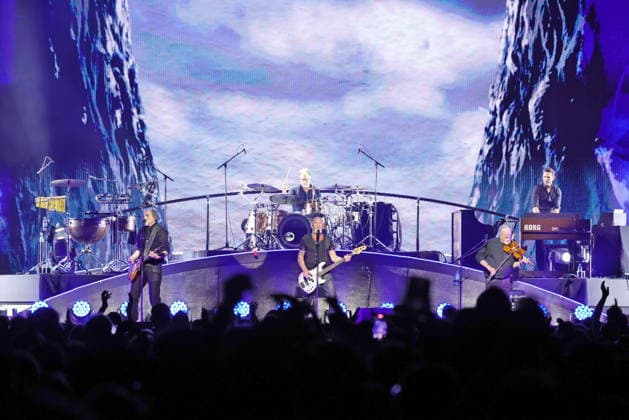 11.04.2026, Santiano, im Konzert live in der Uber Arena, Berlin, mit Björn Both, Andreas Fahnert, Axel Stosberg, Peter David Sage, Hans-Timm Hinrichsen, Berlin