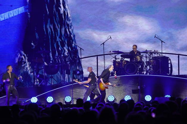 11.04.2026, Santiano, im Konzert live in der Uber Arena, Berlin, mit Björn Both, Andreas Fahnert, Axel Stosberg, Peter David Sage, Hans-Timm Hinrichsen, Berlin