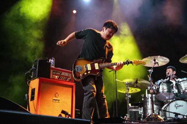 Toe performing live at Troxy in London, United Kingdom, on 11 April 2026 Toe performing live at Troxy in London, United Kingdom, on 11 April 2026, Credit:Sarah Tsang Avalon  Copyright: xSarahxTsangx xAvalonx 1090308078