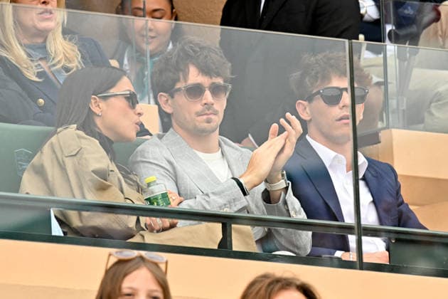Charles Leclerc, his wife Alexandra and Charles brother Arthur Celebrities at the final of the Rolex Monte Carlo Masters at the Monte Carlo Country Club in Monaco on 12 April 2026 Bruno Bebert Bestimage Celebrities at the final of the Rolex Monte Carlo Masters at the Monte Carlo Country Club in Monaco on 12 April 2026 Monte Carlo Monaco  Copyright: xBrunoxBebertx xBestimagexBrunoxBebertx xBestimagex