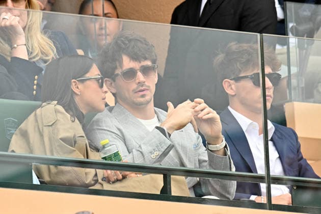 Charles Leclerc and his wife Alexandra Celebrities at the final of the Rolex Monte Carlo Masters at the Monte Carlo Country Club in Monaco on 12 April 2026 Bruno Bebert Bestimage Celebrities at the final of the Rolex Monte Carlo Masters at the Monte Carlo Country Club in Monaco on 12 April 2026 Monte Carlo Monaco  Copyright: xBrunoxBebertx xBestimagexBrunoxBebertx xBestimagex