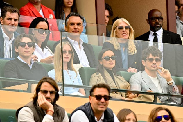Armand Duplantis and his partner Desiré Inglander, Charles Leclerc and his wife Alexandra with Charles brother Arthur Celebrities at the final of the Rolex Monte Carlo Masters at the Monte Carlo Country Club in Monaco on 12 April 2026 Bruno Bebert Bestimage Celebrities at the final of the Rolex Monte Carlo Masters at the Monte Carlo Country Club in Monaco on 12 April 2026 Monte Carlo Monaco  Copyright: xBrunoxBebertx xBestimagexBrunoxBebertx xBestimagex