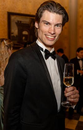 11-04-2026 Rome Vincent Baron von Preuschen von und zu Liebenstein attends the Convivia Romana Gala Weekend of the Black Tulip Society Italy Â  Copyright: xPPEx
