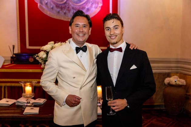 11-04-2026 Rome Clemens van Steijn and Archduke Seraphim von Habsburg-Lothringen attends the Convivia Romana Gala Weekend of the Black Tulip Society Italy Â  Copyright: xPPEx