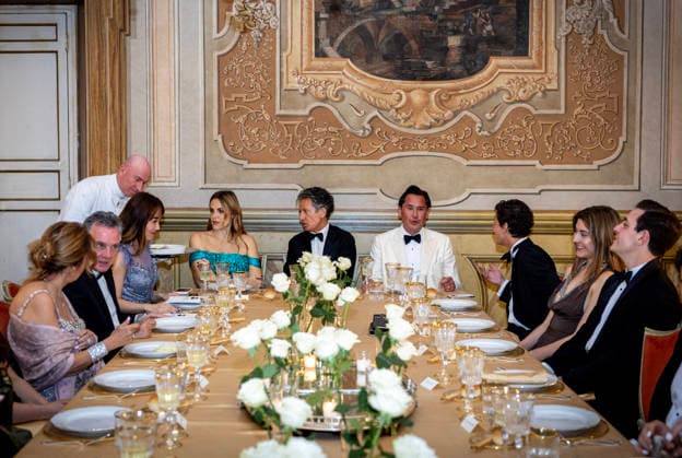 11-04-2026 Rome Princess Olimpia Colonna di Paliano, Clemens van Steijn attends the Convivia Romana Gala Weekend of the Black Tulip Society Italy Â  Copyright: xPPEx