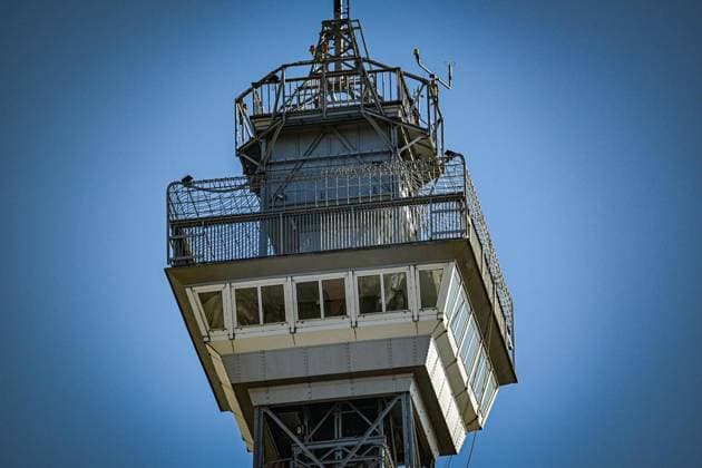 100 Jahre Berliner Funkturm am Messegelände ** NUR FÜR REDAKTIONELLE ZWECKE ** EDITORIAL USE ONLY **<p>3. September 1926: Eröffnung zur 3. Großen Deutschen Funkausstellung. Der höchste Turm Deutschlands wird als Wunder der Technik gefeiert. Flohr-Otis-Fahrstuhl rast mit 2,5 m s in die Höhe Rekord. Der Turm ist mmer noch ein echtes Technik-Highlight. Der Berliner Funkturm (umgangssprachlich als Langer Lulatsch bekannt) ist ein 146,7 Meter hoher Stahlfachwerkturm auf dem Messegelände im Berliner Ortsteil Westend und eines der Wahrzeichen der Stadt. Der vom Architekten Heinrich Straumer entworfene Sendeturm wurde 1926 zur 3. Großen Deutschen Funk-Ausstellung Berlin in Betrieb genommen und ist damit 43 Jahre älter als der Berl Copyright: MaurizioxGambarini doc85dz6lmpdl015ugwhl2y ,EDITORIAL USE ONLY