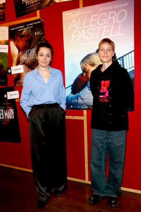 Allegro Pastell , Filmpremiere im Delphi Lux, Berlin, 12.04.2026 Regisseurin Anna Roller und Hauptdarstellerin Syl Faligant bei der Berlin Premiee von ALLEGRO PASTELL im Delphi LUX Kino in Berlin am 12.04.2025 Berlin Delphi Lux Copyright: xAnitaxBuggex