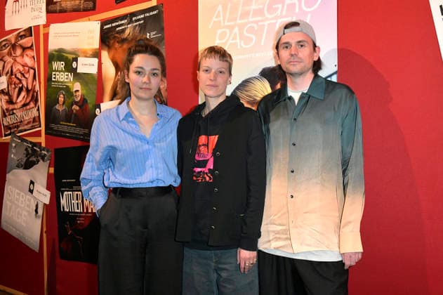 Anna Roller, Silvaine Faligant und Leif Randt beim Special Screening des Kinofilms Allegro Pastel im Delphi Lux Kino. Berlin, 12.04.2026