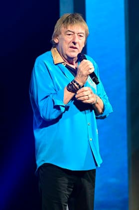 Bernd Ulrich von Die Amigos live bei einem Konzert der erLebe jetzt! -Tour in der Messe- & Veranstaltungshalle. Löbau, 12.04.2026