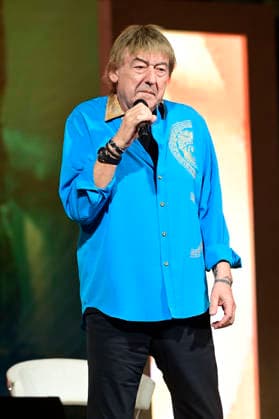 Bernd Ulrich von Die Amigos live bei einem Konzert der erLebe jetzt! -Tour in der Messe- & Veranstaltungshalle. Löbau, 12.04.2026