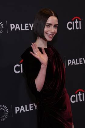 April 10, 2026, Los Angeles, California, USA: Lily Collins attends 2026 PaleyFest LA - Netflix s Emily in Paris at Dolby Theatre in Hollywood. USA - ZUMA6: 20260410_zaa_a123_089 Copyright: xAdMediax
