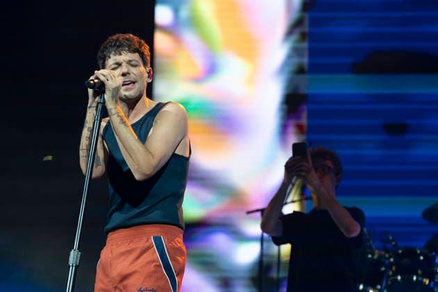 Louis Tomlinson Performs in Madrid, Spain - 13 Apr 2026 Singer Louis Tomlinson performs at the Movistar Arena in Madrid. Madrid Spain Copyright: xAtilanoxGarciax xSOPAxImagesx photos12805