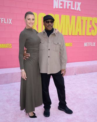 Roommates Premiere - Los Angeles, USA LOS ANGELES, USA. April 13, 2026: Eddie Murphy & Paige Butcher at the premiere for Roommates at the Egyptian Theatre. Los Angeles CA USA  Copyright: xPaulxSmith Featureflashx