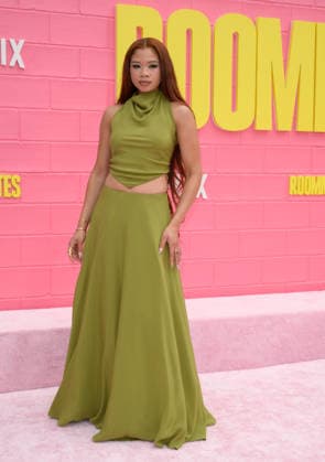 Roommates Premiere - Los Angeles, USA LOS ANGELES, USA. April 13, 2026: Storm Reid at the premiere for Roommates at the Egyptian Theatre. Los Angeles CA USA  Copyright: xPaulxSmith Featureflashx