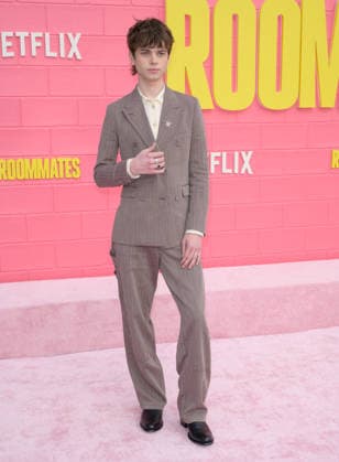Roommates Premiere - Los Angeles, USA LOS ANGELES, USA. April 13, 2026: Aidan Langford at the premiere for Roommates at the Egyptian Theatre. Los Angeles CA USA  Copyright: xPaulxSmith Featureflashx
