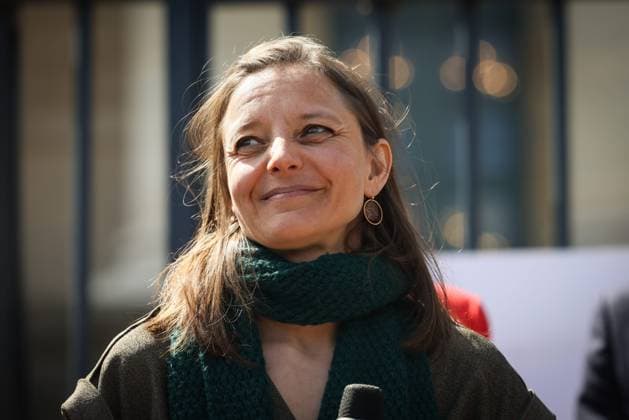 REMOVAL OF PORTRAITS OF CECILE KOHLER AND JACQUES PARIS ASSEMBLEE NATIONALE Thomas Padilla MAXPPP Paris FRANCE 14 04 2026 CEREMONIE DE DECROCHAGE DES DEUX EX OTAGES EN IRAN, CECILE KOHLER ET JACQUES PARIS SUR LES GRILLES DE LASSEMBLEE NATIONALE Ceremony for the removal of the two former hostages in Iran, Cecile Kohler and Jacques Paris on the gates of the National Assembly in Paris on April 14, 2026 Paris FRANCE  Copyright: xMAXPPPxThomasxPadillax TPA260414016 TPA260414016