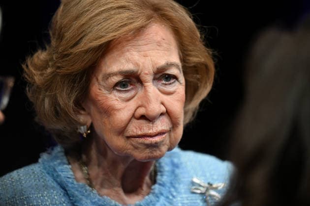 Royals At 37th Global Conference of Alzheimer Disease International - Lyon Queen Sofía of Spain attending the 37th Global Conference of Alzheimer’s Disease International (ADI) in Lyon, France on April 14, 2026. Photo by Julien Reynaud APS-Medias ABACAPRESS.COM Lyon France  Copyright: xReynaudxJulien APS-Medias ABACAx