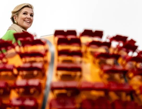 MIAMI - King Willem-Alexander and Queen Maxima are being shown around the PÃ rez Art Museum, known for its collection of Caribbean and Latin American art. The visit was part of a three-day working visit to Philadelphia, Washington D.C., and Miami in the United States (US). REMKO DE WAAL ANP netherlands out - belgium out  Copyright: xx x555800786x originalFilename: 555800786.jpg