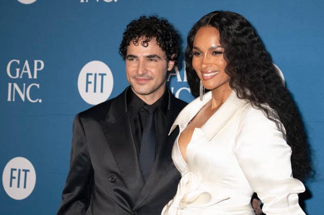 NEW YORK, NY APRIL 14 Zac Posen and Ciara at the 2026 FIT Annual Gala Honoring Richard Dickson at the Cathedral of St John the Divine on April 14, 2026 in New York City Credit Jack Fycke AdMedia 455055 2026 04 14 New York New York City  Copyright: xAdMediax STAR_455055_002