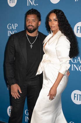 NEW YORK, NY APRIL 14 Russell Wilson and Ciara at the 2026 FIT Annual Gala Honoring Richard Dickson at the Cathedral of St John the Divine on April 14, 2026 in New York City Credit Jack Fycke AdMedia 455055 2026 04 14 New York New York City  Copyright: xAdMediax STAR_455055_015