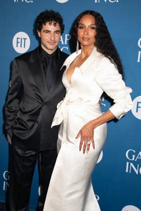 NEW YORK, NY APRIL 14 Zac Posen and Ciara at the 2026 FIT Annual Gala Honoring Richard Dickson at the Cathedral of St John the Divine on April 14, 2026 in New York City Credit Jack Fycke AdMedia 455055 2026 04 14 New York New York City  Copyright: xAdMediax STAR_455055_022