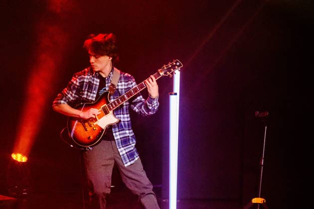 Music Concert - Matteo Mancuso - Route 96 Tour Matteo Mancuso Bari Teatro Forma Italy Copyright: xIolandaxPompilio TSCKx xLiveMediax LPM_2391897