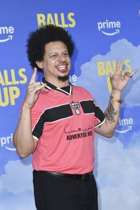 Eric AndrÃ© at arrivals for BALLS UP Premiere, Harmony Gold Theater, Los Angeles, CA, April 14, 2026. Photo By: Elizabeth Goodenough Everett Collection BALLS UP Premiere PUBLICATIONXNOTxINxCANxCHNxFRAxITAxJPNxNORxPOLxRUSxESPxUKxUSA