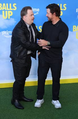 Premiere Of Amazon MGM Studios Balls Up 14 April 2026 . Los Angeles, California - Paul Walter Hauser, Mark Wahlberg, At Premiere Of Amazon MGM Studios Balls Up held at Harmony Gold in Los Angeles., Credit:Sadou Faye Avalon United States, CA, Los Angeles, Harmony Gold  Copyright: xSadouxFayex xAvalonx 1091094202