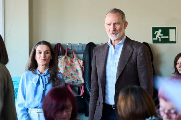 Spanish Royals visit to the Jose Maria de Llanos Foundation King Felipe VI of Spain, Queen Letizia of Spain visit to the Jose Maria de Llanos Foundation to mark the 25th anniversary of the Escuela de Hosteleria del Sur at Jose Maria de Llanos Foundation on April 15, 2026 in Madrid, Spain Photo by IMAGO MPG Madrid Jose Maria de Llanos Foundation Madrid Spain  Copyright: xMPGx