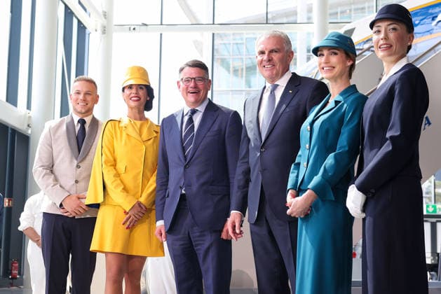 Official ceremony marking the 100th anniversary of the founding of Lufthansa Foto Time Boris Rhein, Minister-President of Hesse and Carsten Spohr (CEO of Lufthansa AG) during the Official ceremony marking the 100th anniversary of the founding of Lufthansa at Lufthansa Group Hangar One in Frankfurt am Main, Germany, April 15, 2026 *** Official ceremony marking the 100th anniversary of the founding of Lufthansa Foto Time Boris Rhein, Minister President of Hesse and Carsten Spohr CEO of Lufthansa AG during the Official ceremony marking the 100th anniversary of the founding of Lufthansa at Lufthansa Group Hangar One in Frankfurt am Main, Germany, April 15, 2026 Copyright: JoaquimxFerreira