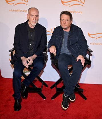˜A Country Thing Happened On The Way to Cure Parkinson™s™ Benefitting The Michael J. Fox Foundation Mark Cohn and Michael J. Fox arriving at The Michael J. Fox Foundation™s A Country Thing Happened On The Way to Cure Parkinson™s held at The Fisher Center for the Performing Arts on April 15, 2026 in Nashville, TN. Nashville The Fisher Center for the Perfor Tennessee USA Copyright: xTammiexArroyo AFF-USA.comx
