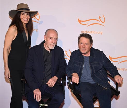 ˜A Country Thing Happened On The Way to Cure Parkinson™s™ Benefitting The Michael J. Fox Foundation Lisa Cohn, Marc Cohn and Michael J. Fox arriving at The Michael J. Fox Foundation™s A Country Thing Happened On The Way to Cure Parkinson™s held at The Fisher Center for the Performing Arts on April 15, 2026 in Nashville, TN. Nashville The Fisher Center for the Perfor Tennessee USA Copyright: xTammiexArroyo AFF-USA.comx