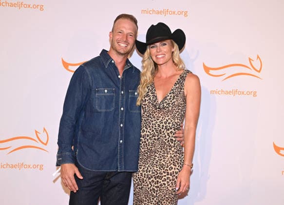 ˜A Country Thing Happened On The Way to Cure Parkinson™s™ Benefitting The Michael J. Fox Foundation Marc Mariani and Carly Mariani arriving at The Michael J. Fox Foundation™s A Country Thing Happened On The Way to Cure Parkinson™s held at The Fisher Center for the Performing Arts on April 15, 2026 in Nashville, TN. Nashville The Fisher Center for the Perfor Tennessee USA Copyright: xTammiexArroyo AFF-USA.comx