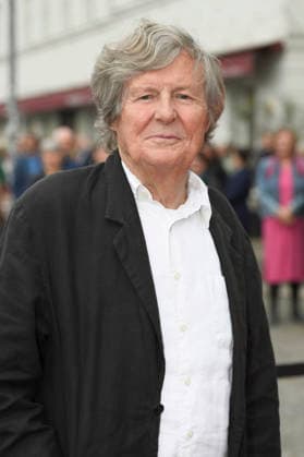 David Hare bei der Verleihung des Bremer Filmpreises der Sparkasse für Vanessa Redgrave auf dem 11. Filmfest Bremen im großen Saal des Theaters am Goetheplatz. Bremen, 15.04.2026