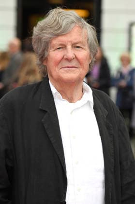 David Hare bei der Verleihung des Bremer Filmpreises der Sparkasse für Vanessa Redgrave auf dem 11. Filmfest Bremen im großen Saal des Theaters am Goetheplatz. Bremen, 15.04.2026