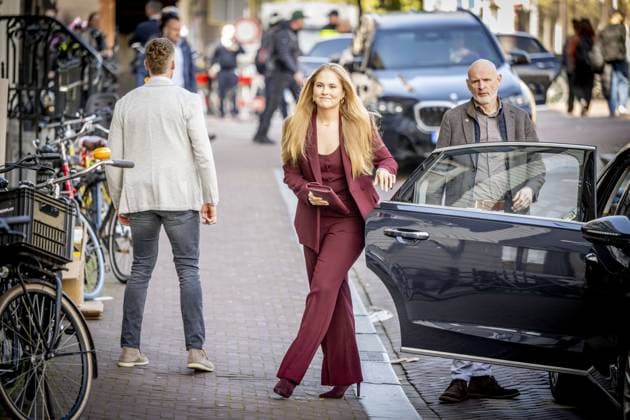 AMSTERDAM - Princess Amalia is visiting Amsterdam at the invitation of Mayor Halsema. The visit follows an earlier meeting with Amsterdammers at the Mayor s official residence. During the two-day visit, the Princess will become better acquainted with various sectors and be briefed on current topics such as science, sports, culture, housing, and social cohesion. ROBIN UTRECHT ANP netherlands out - belgium out  Copyright: xx x555921329x originalFilename: 555921329.jpg