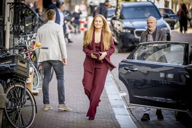 AMSTERDAM - Princess Amalia is visiting Amsterdam at the invitation of Mayor Halsema. The visit follows an earlier meeting with Amsterdammers at the Mayor s official residence. During the two-day visit, the Princess will become better acquainted with various sectors and be briefed on current topics such as science, sports, culture, housing, and social cohesion. ROBIN UTRECHT ANP netherlands out - belgium out  Copyright: xx x555921334x originalFilename: 555921334.jpg