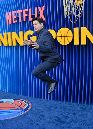 Cast member Ken Marino attends the premiere of Netflix s Season 2 TV series sport comedy Running Point at the Egyptian Theatre in the Hollywood section of Los Angeles on Wednesday, April 15, 2026..Storyline: Isla Gordon, overlooked her whole life, is appointed President of the LA Waves basketball team, a family business, when her brother enters rehab. She aims to prove she is the right choice despite skepticism.  LAP2026041542 JIMxRUYMEN