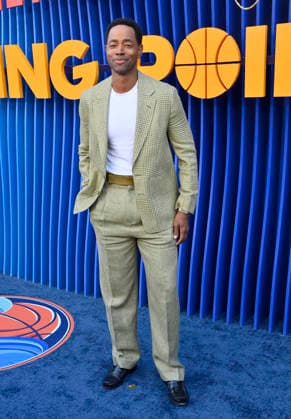 Cast member Jay Ellis attends the premiere of Netflix s Season 2 TV series sport comedy Running Point at the Egyptian Theatre in the Hollywood section of Los Angeles on Wednesday, April 15, 2026..Storyline: Isla Gordon, overlooked her whole life, is appointed President of the LA Waves basketball team, a family business, when her brother enters rehab. She aims to prove she is the right choice despite skepticism.  LAP2026041546 JIMxRUYMEN