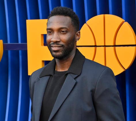 Cast member Justin Hurt-Dunkley attends the premiere of Netflix s Season 2 TV series sport comedy Running Point at the Egyptian Theatre in the Hollywood section of Los Angeles on Wednesday, April 15, 2026.. Storyline: Isla Gordon, overlooked her whole life, is appointed President of the LA Waves basketball team, a family business, when her brother enters rehab. She aims to prove she is the right choice despite skepticism.  LAP2026041548 JIMxRUYMEN